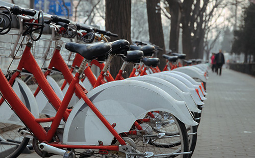 Velos en libre-service